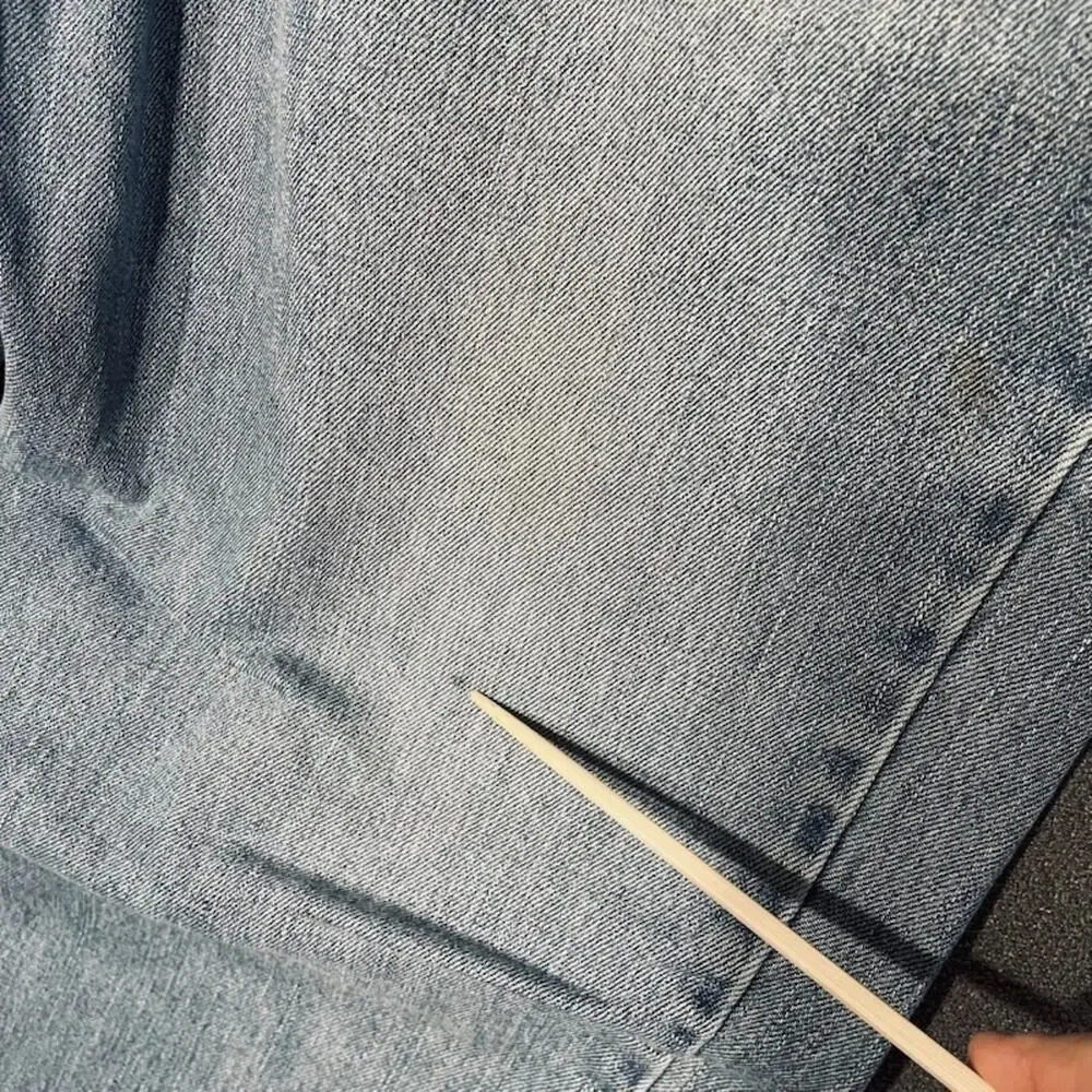 Vintage Y2K Levis 550 Jeans 40x30* Light Medium Wash Tapered Toned Dad Skater 00